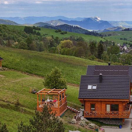 Houten Vakantiewoning "Reisnaarpolen" Royaal Ontbijt, Sauna En Hottub Czarna Gora Exterior photo